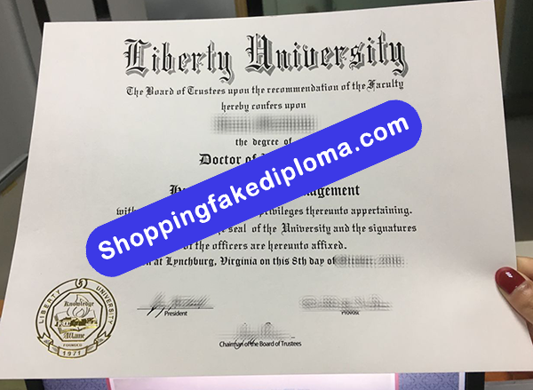 Liberty University Degree, Buy Fake Liberty University Degree