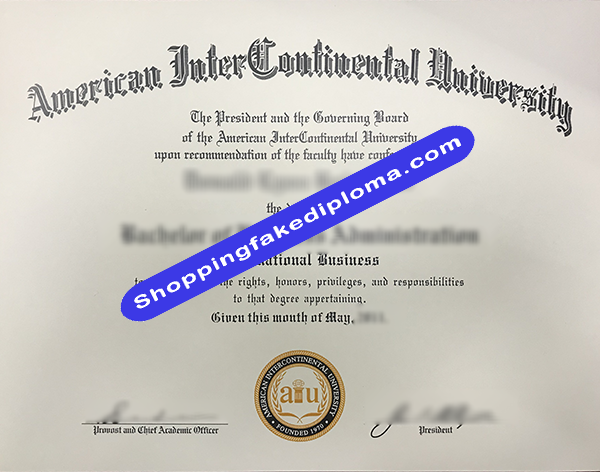 fake American InterContinental University Degree, Buy Fake American InterContinental University Degree