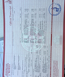 Navigating the Path to Success: The American University of Kuwait Transcript