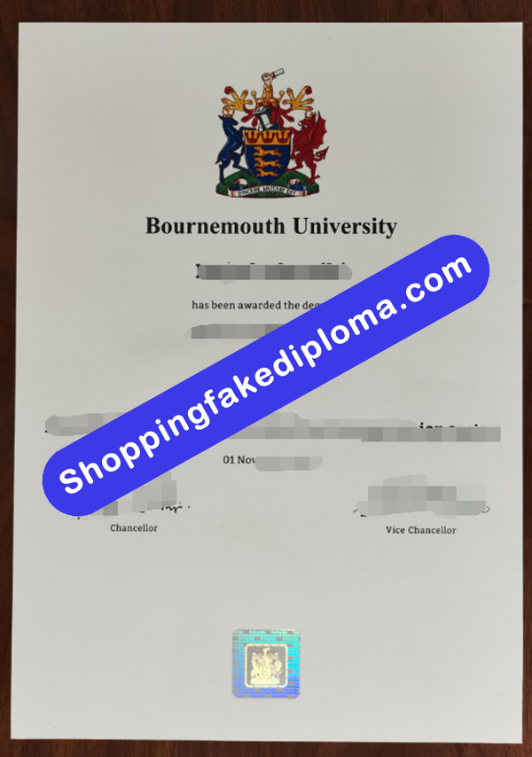 Bournemouth University fake degree, buy Bournemouth University fake degree