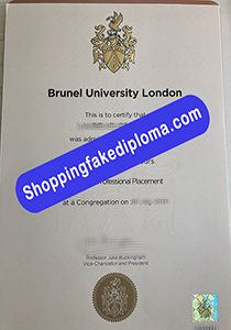 Brunel University London Degree, Buy Fake Brunel University London Degree