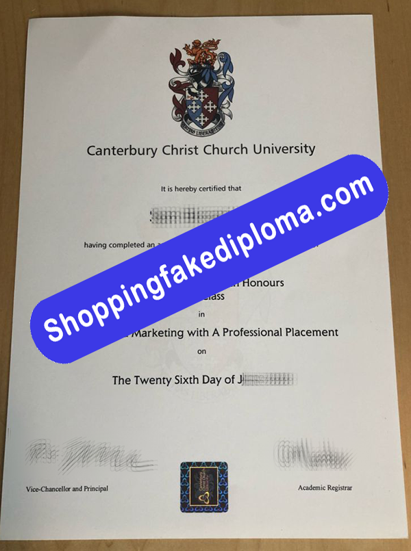 Canterbury Christ Church University fake Degree, buy Canterbury Christ Church University fake Degree