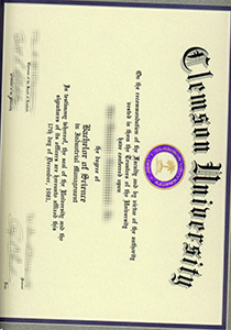 Clemson University Degree, Buy Fake Clemson University Degree