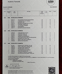 Decoding the Deakin Academic Transcript: Understanding Its Structure and Contents