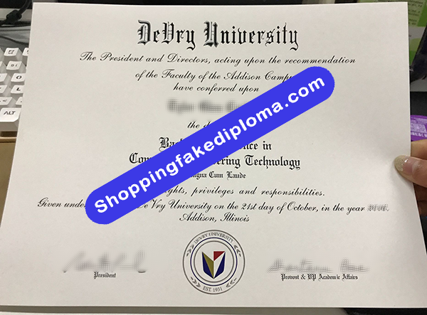 Devry University Degree, Buy Fake Devry University Degree