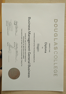 Douglas College Diploma, Buy Fake Douglas College Diploma