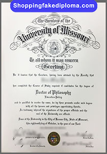 University of Missouri Degree, Fake University of Missouri Degree