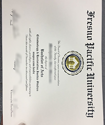 Fake Fresno Pacific University Degree