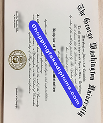 Fake George Washington University Degree