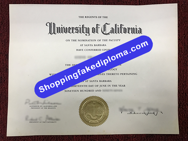 University of California Degree, Buy Fake University of California Degree
