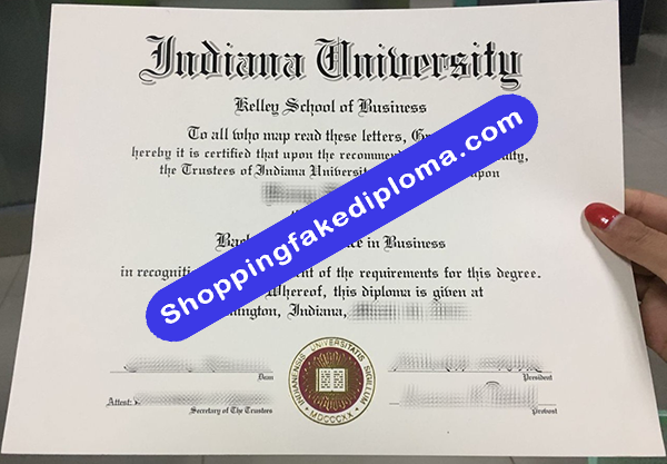 Indiana University Degree, Buy Fake Indiana University Degree