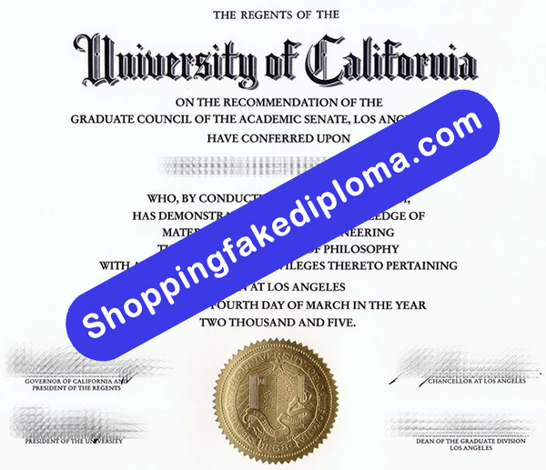 University of California Degree, Buy Fake University of California Degree