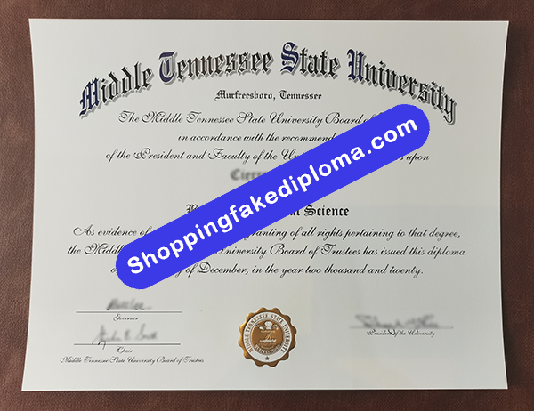 fake Middle Tennessee State University Degree , Buy Fake Middle Tennessee State University Degree