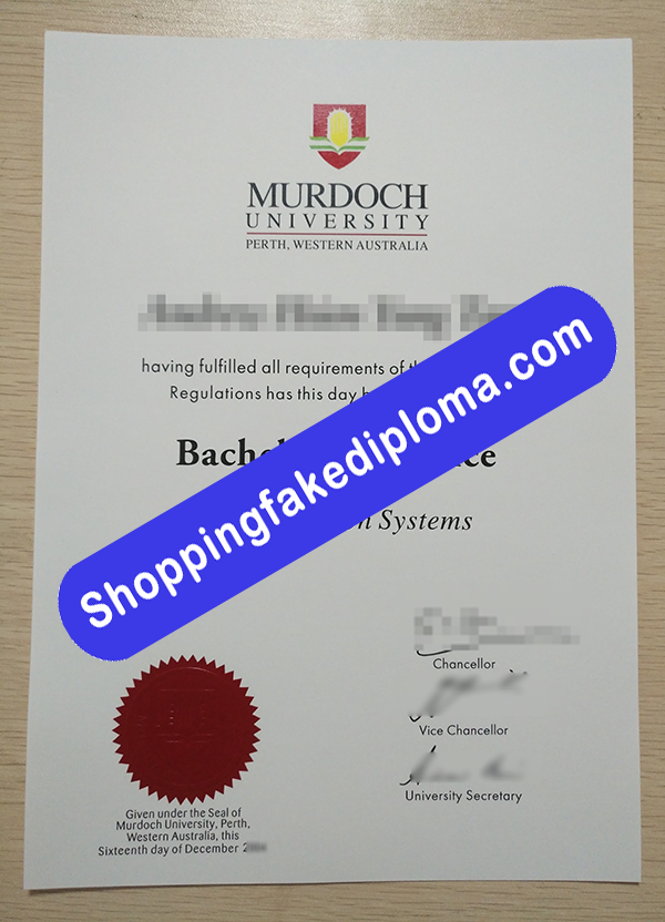 Murdoch University Degree, Buy Fake Murdoch University Degree