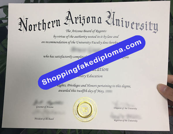 Northern Arizona University Degree, Buy Fake Northern Arizona University Degree