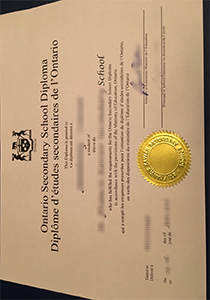 Ontario Secondary School Diploma, Buy Fake Ontario Secondary School Diploma