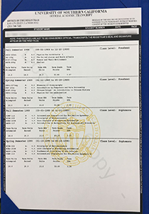 University Of Southern California Transcript, Buy Fake University Of Southern California Transcript