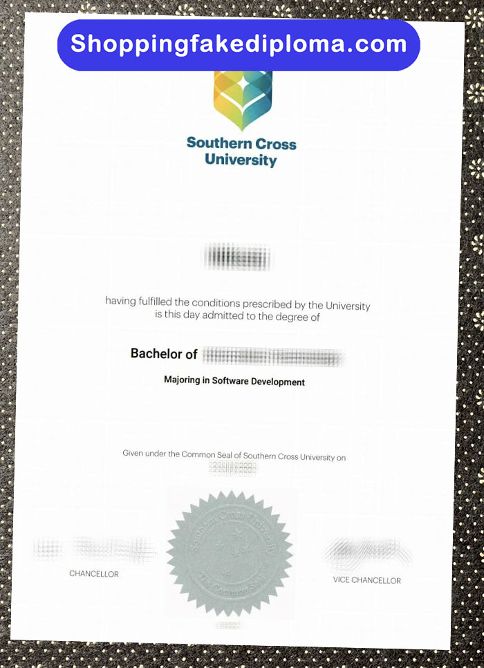 Southern Cross University fake degree, Southern Cross University fake diploma