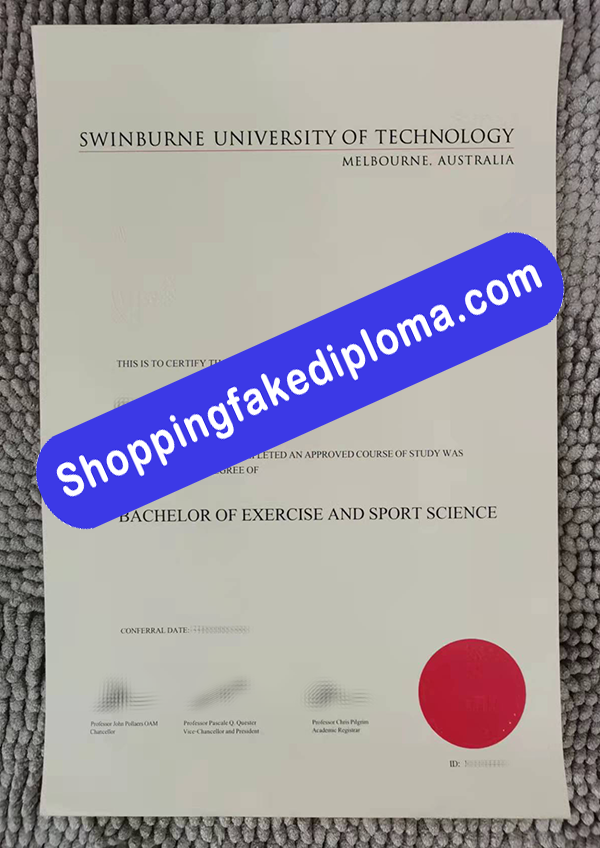Swinburne University of Technology Degree, Buy Fake Swinburne University of Technology Degree