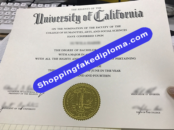 UC Riverside Degree, Buy Fake UC Riverside Degree 