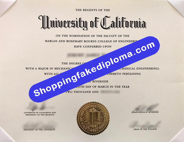 UC Riverside Degree. Buy Fake UC Riverside Degree