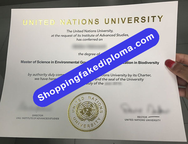 United  Nations University Degree, Buy Fake United  Nations University Degree