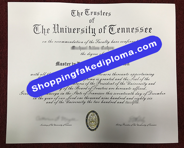University Of Tennessee Degree , Buy Fake University Of Tennessee Degree