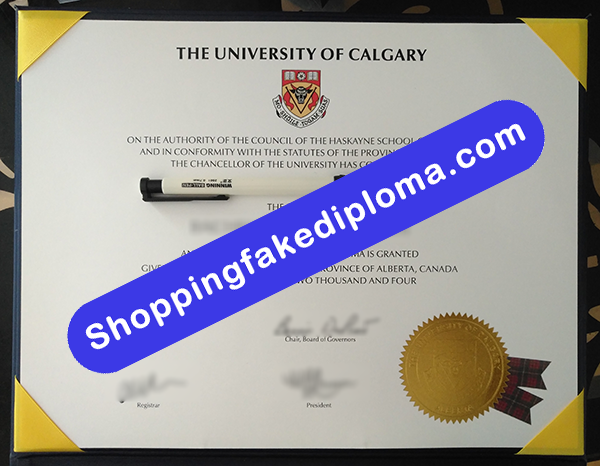 University of Calgary Degree, Buy Fake University of Calgary Degree