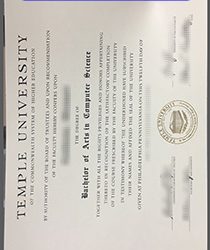 Temple University fake degree