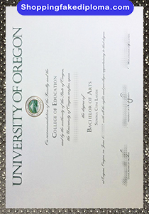 University of Oregon Degree, fake University of Oregon Degree