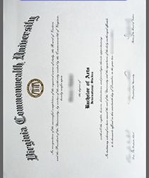 Virginia Commonwealth University fake degree