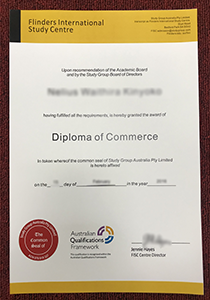 Flinders International Study Centre Diploma, Buy Fake Flinders International Study Centre Diploma