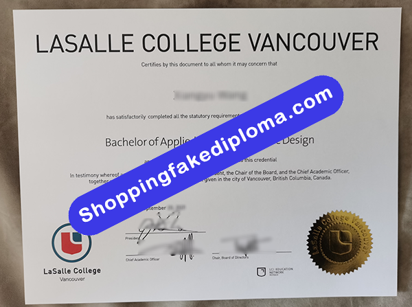 Lassale College Degree, Buy Fake Lassale College Degree