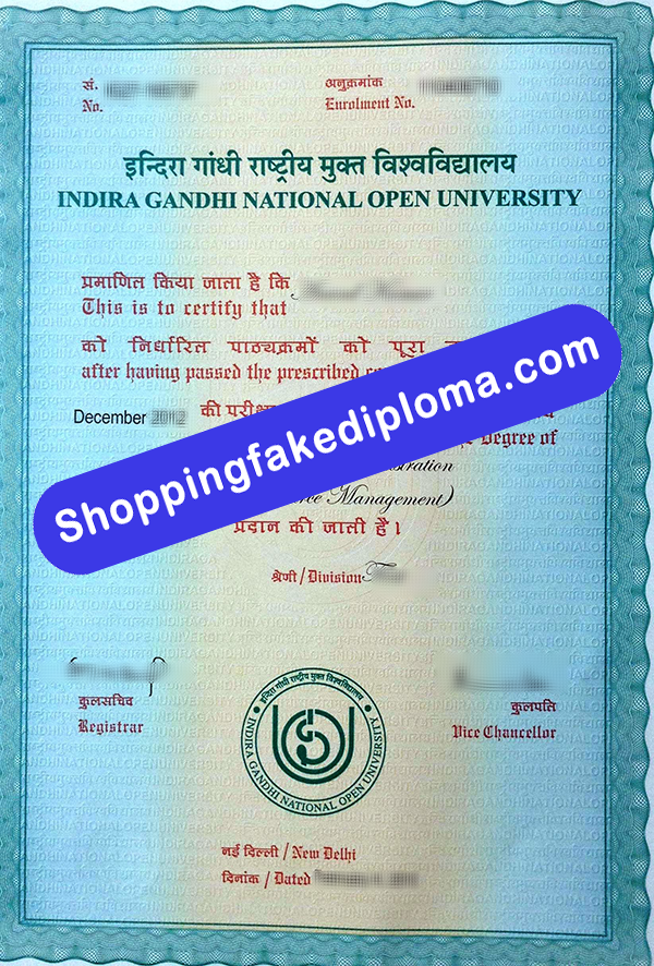 How To Buy Fake Indira Gandhi National Open University Degree Buy