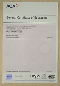 AQA Certificate, Buy Fake AQA Certificate