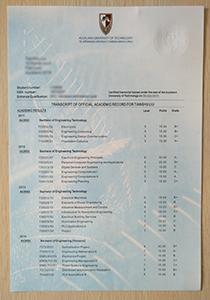 fake Auckland University of Technology Transcript, Buy Fake Auckland University of Technology Transcript