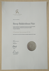 Chartered Accountants Australia New Zealand Certificate, Buy Fake Chartered Accountants Australia New Zealand Certificate