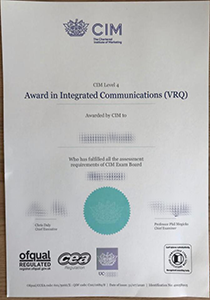 Fake CIM Certificate, Buy Fake CIM Certificate