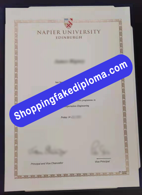 Edinburgh Napier University Degree, Buy Fake Edinburgh Napier University Degree 