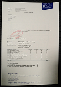 Heriot Watt University Transcript, Buy Fake Heriot Watt University Transcript