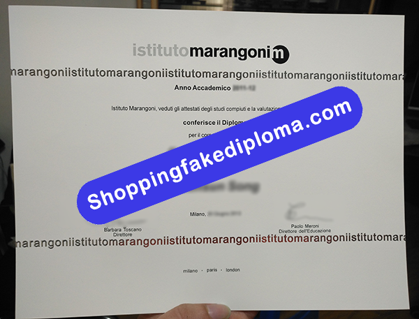 Istituto Marangonim Diploma, Buy Fake Istituto Marangonim Diploma