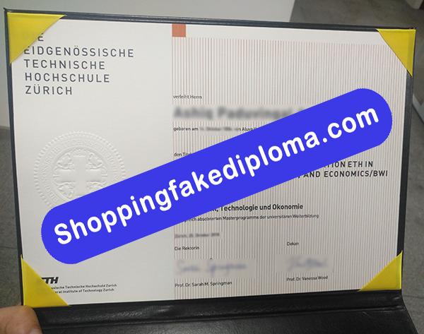 ETH Zurich Diploma, Buy Fake ETH Zurich Diploma