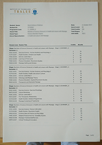 Institute of Technology Tralee Transcript, Buy Fake Institute of Technology Tralee Transcript