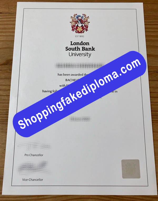 Fake London South Bank University Diploma, Buy Fake London South Bank University Degree