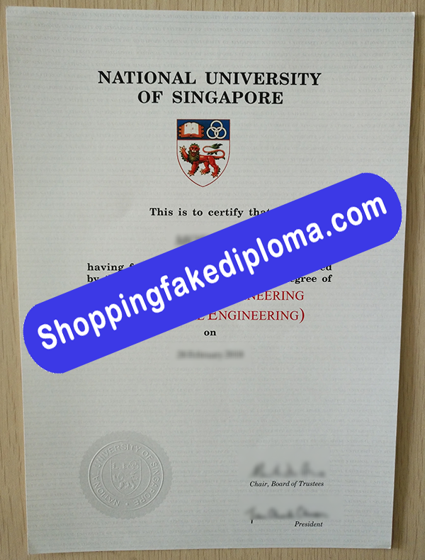 National University of Singaapore Degree, Buy Fake National University of Singaapore Degree