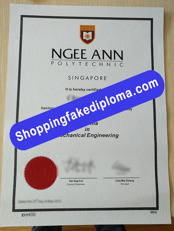 Ngee Ann Polytechnic Diploma, Buy Fake Ngee Ann Polytechnic Diploma
