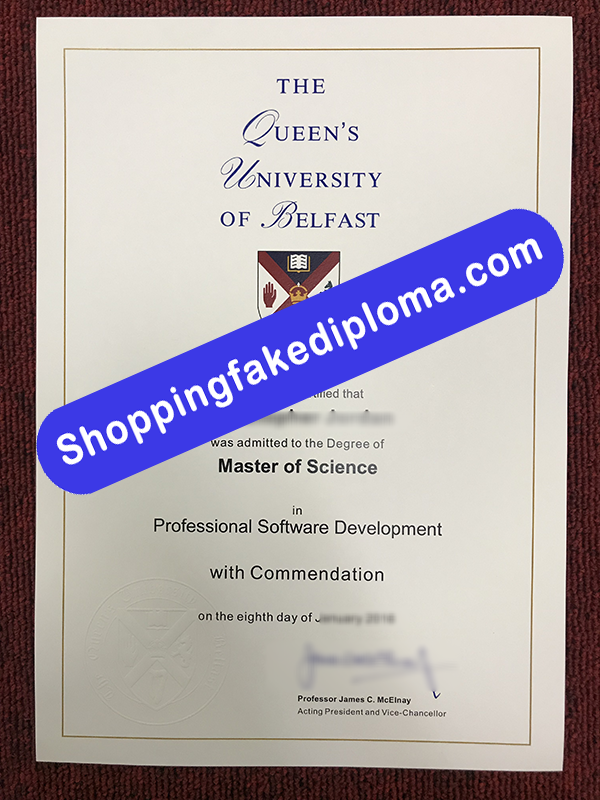 fake Queen's University Belfast Degree, Buy Fake Queen's University Belfast Degree