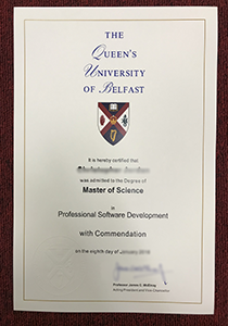 Queen's University Belfast Degree, Buy Fake Queen's University Belfast Degree