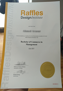 Raffles Design Institute Certificate, Buy Fake Raffles Design Institute Certificate