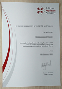 Solicitors Regulation Authority Diploma, Buy Fake Solicitors Regulation Authority diploma